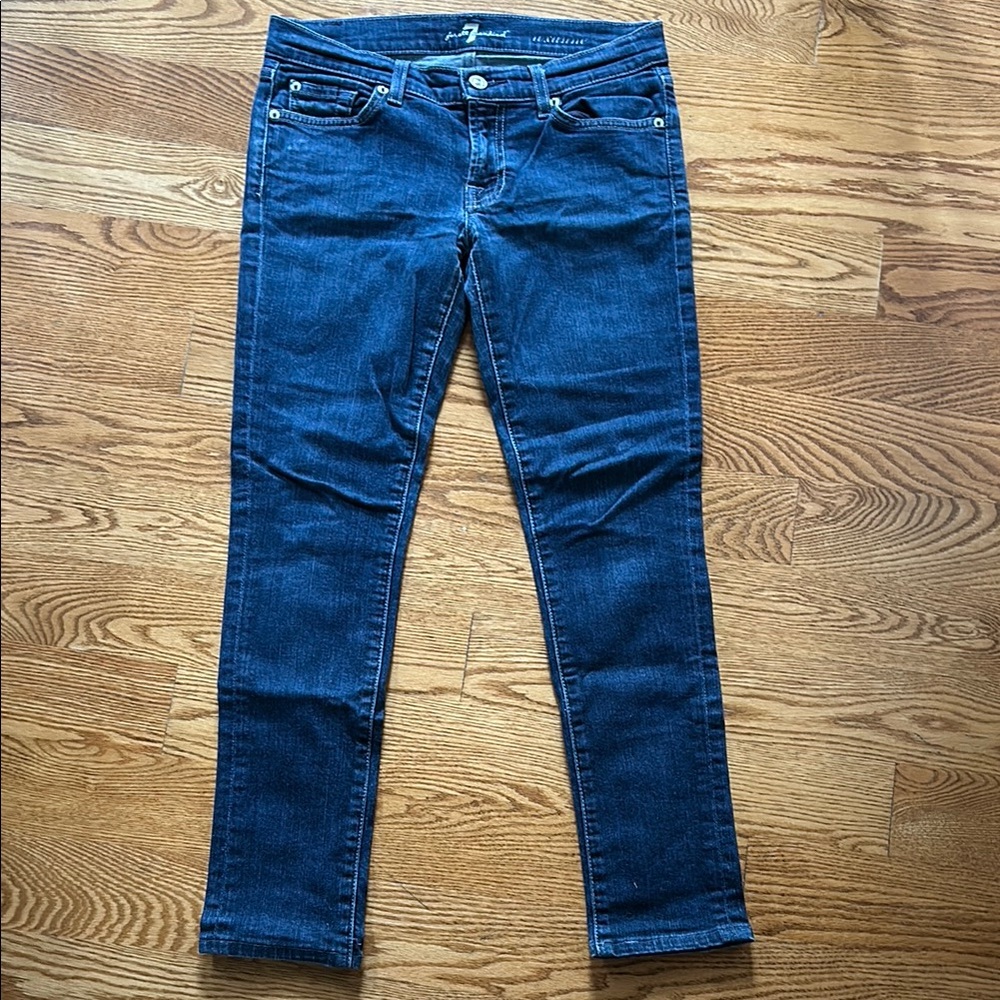 7 For All Mankind Blue Jeans